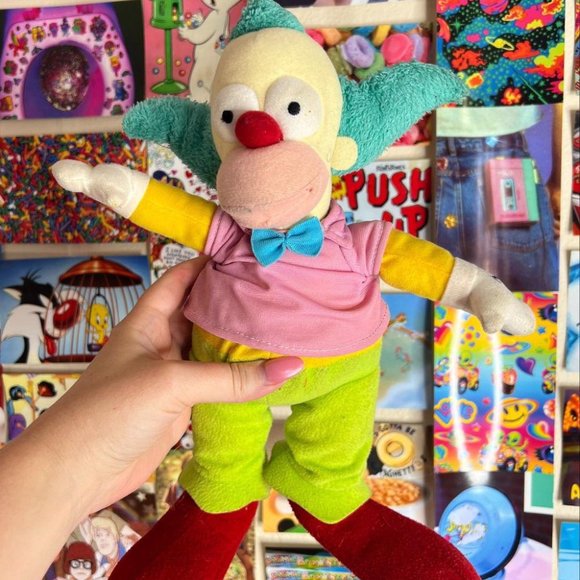 KRUSTY THE CLOWN PLUSH - Picture 3 of 3